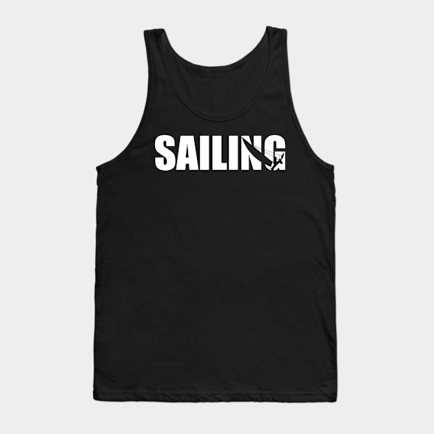 Catamaran sailing Tank Top by der-berliner